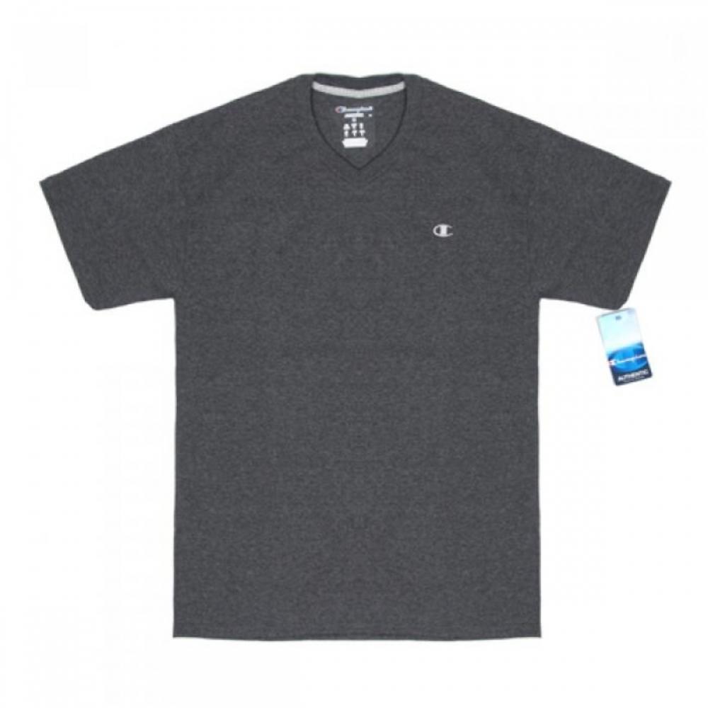 

CHAMPION Chest Logo Neck Футболка с короткими рукавами G.HEATHER 1332-1332