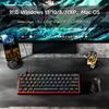 KEMOVE K61SE Mechanical Gaming Keyboard Layout 61 Keys RGB Backlight Red Axis Switch All Keys No Collision Software Macro Compatible Compatible