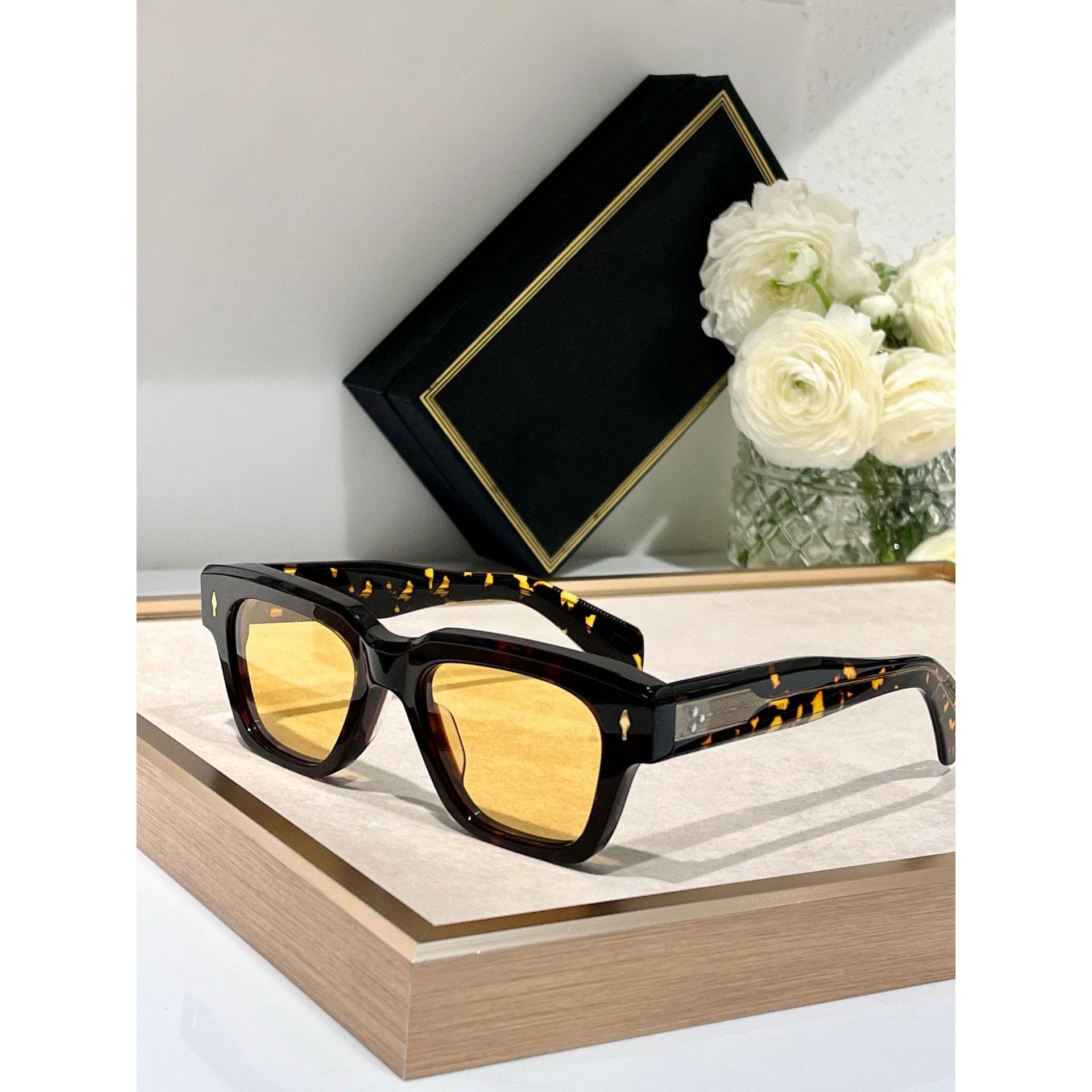 Saulesbrilles Square Acetate Vīriešu Sieviešu Eyewear