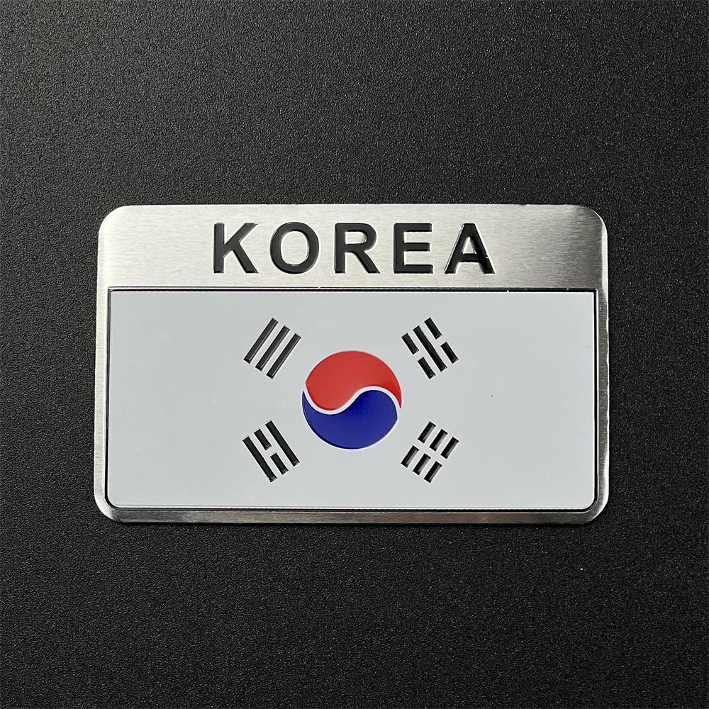 3D Aluminum Car Sticker for Land Rover Range Rover Velar Evoque Freelander Discovery Vision Defender