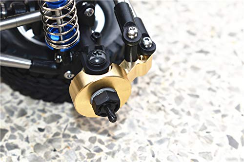 GPM RACING TAMIYA CC2021X-OC Brass Front Knuckle Arms for CC02 - 57g