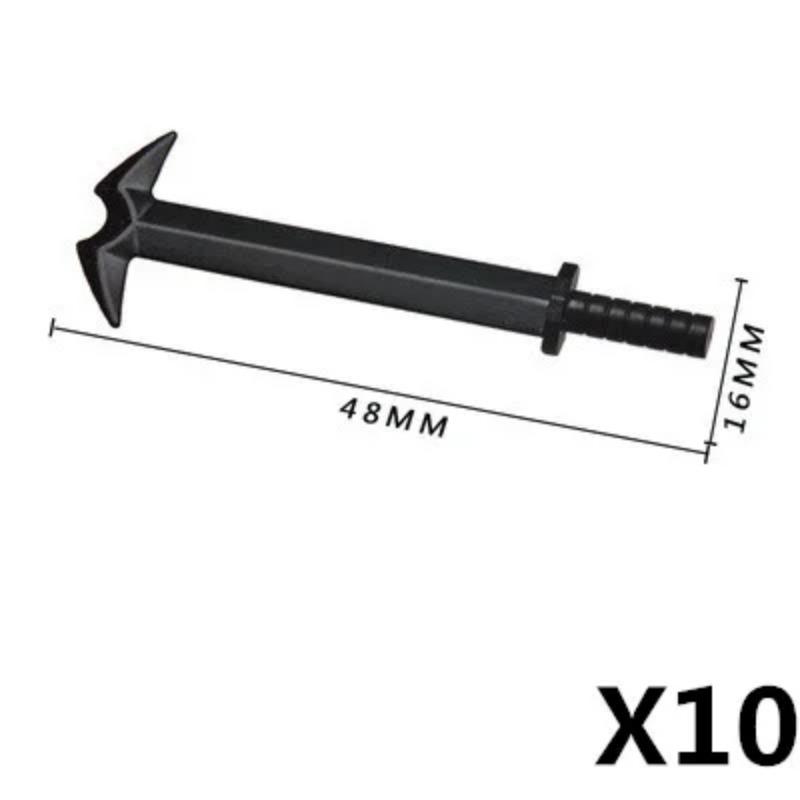 Military Building Blocks Medieval Middle Ages Solider Spartan Warrior Crusader Knights Figures Weapons Sword Spear Crossbow MOC