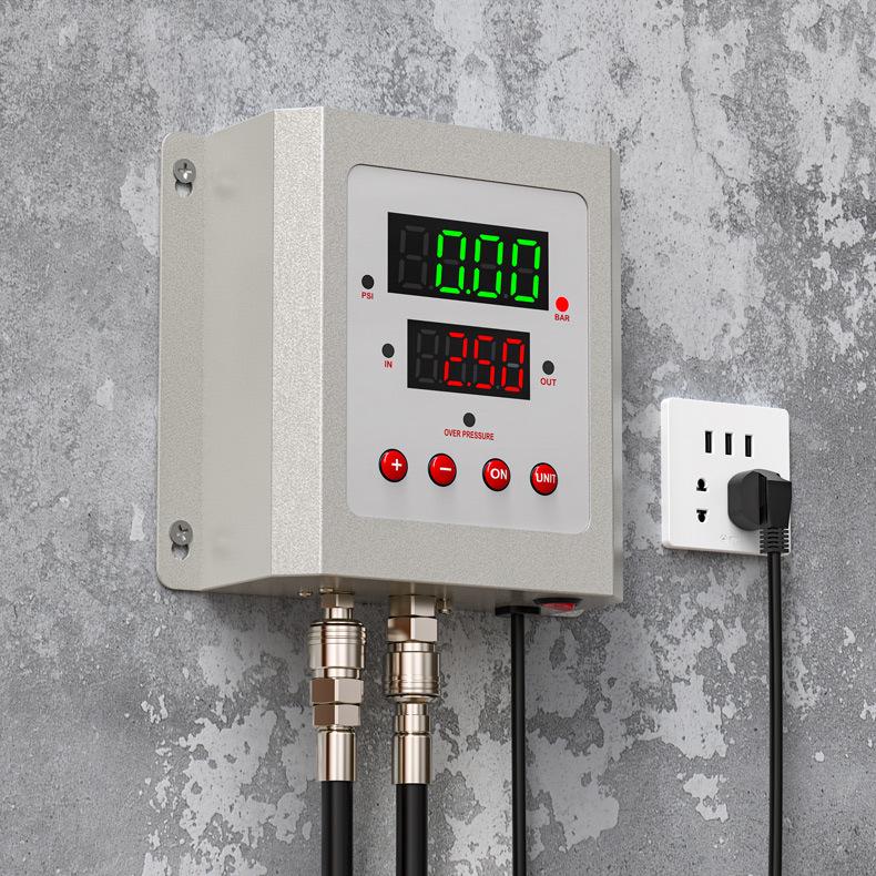 Commercial Fully Automatic Tire Inflator with Preset Pressure for Inflation and Deflation