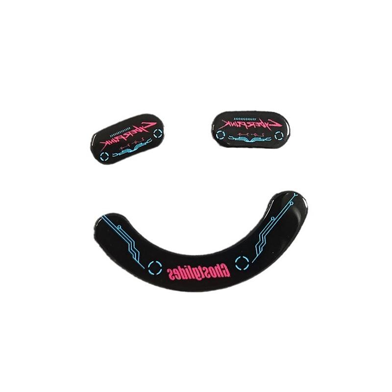 1Pack Glass Mouse Skates Glide Feet Pads Mouse Feet Sticker For Razer Viper V2 Pro Rounded Curved Edges