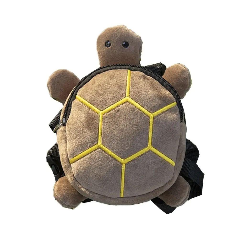Pet Backpack Soft Turtle Shape Dog Backpack Portable Cartoon Puppy School Bag Large Capacity Adjustable Dog Snack Bag Outdoor