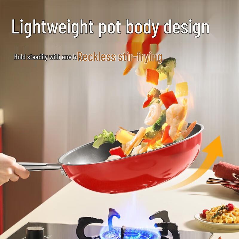 Chuda Huang 32cm 304 Stainless Steel Wok