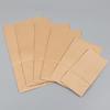 200PCS kraft paper bags holiday gift bags sandwiches bread candy party packaging paper bags takeout bags food bags