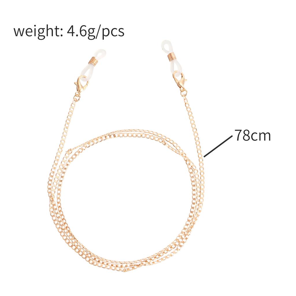 Mask hanging chain glasses hanging chain glasses chain mask chain glasses metal hanging chain metal chain spot spot