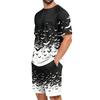 Men's Halloween Pajama Set with Fun Print, Relaxed Fit Sleepwear for Holiday