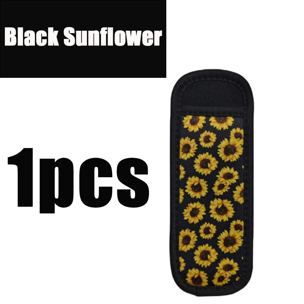 Popsicle Holders Bags Ice Pop Reusable Cartoon Pattern For Yogurt Tubes Freezer Juice Bars Colorful Sleeves Protective Cover