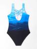 Gradient Color One-Piece Swimsuit: Fashionable, Sporty, Conservative Beachwear for Women (2026 Edition)