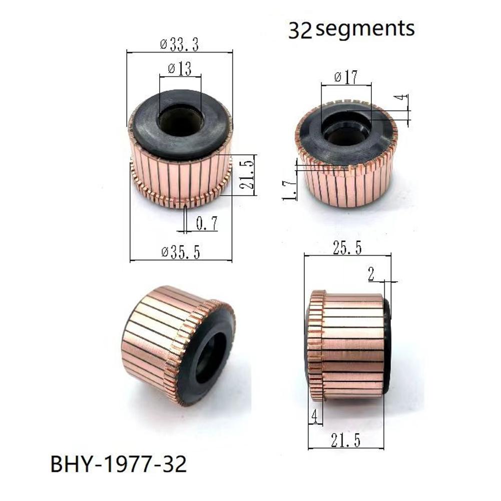 Commutator Copper High Speed Rotations Electrical Motor