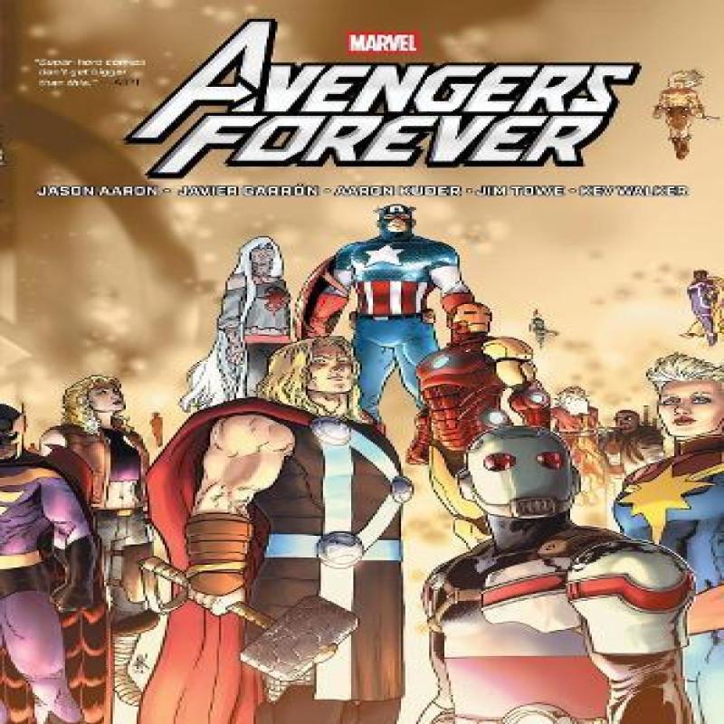 Avengers Forever by Jason Aaron Omnibus by Jason Aaron Hardback Book 9781302961121