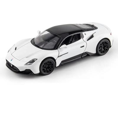 1/32 Maserati MC20 Cabrio Metalowy Model Sportowego Samochodu Odlewany Metal Symulacja Zabawka Model Samochodu Kolekcja Dźwięk i Światło Prezent dla Dzieci