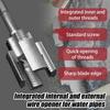 Pipe Thread Cutting Tools, Integrated Internal And External Pipe Threading Tools, Electric Drills Compatible With PVC Pipe Threader Kits