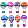 22 Inch 4D Hot Air Balloon Modeling Balloon, Flying House Hot Air Balloon Aluminum Film Balloon Children'S Birthday Party Decoration