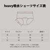 Menstrual Absorbent High Sanitary Menstrual Light Incontinence for Heavy Flow Days Size LL [BEST DOING] Shorts, Waist, Pants, Seamless, Discreet,