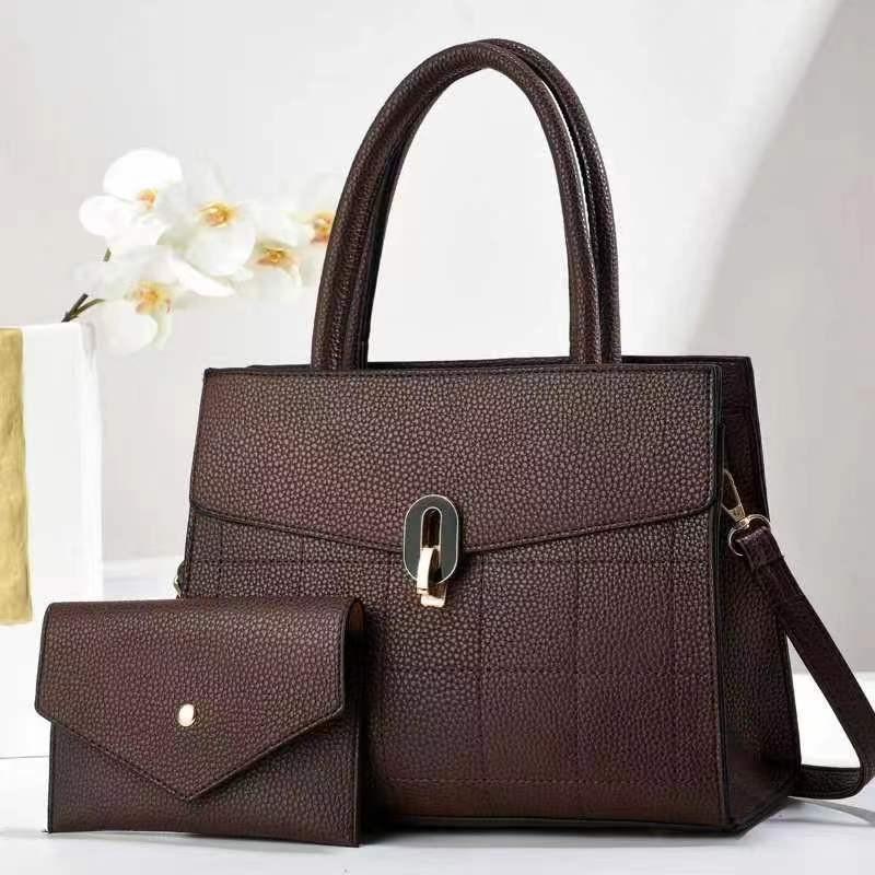 Stylish Retro Plaid Large Capacity Fashion Tote Bag For Everyday Use In Black And Macaron Colors