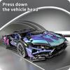 City Technical Purple Sport Racing Car Building Blocks Model Super Speed Vehicle Assemble Toy Bricks for Kids Gifts