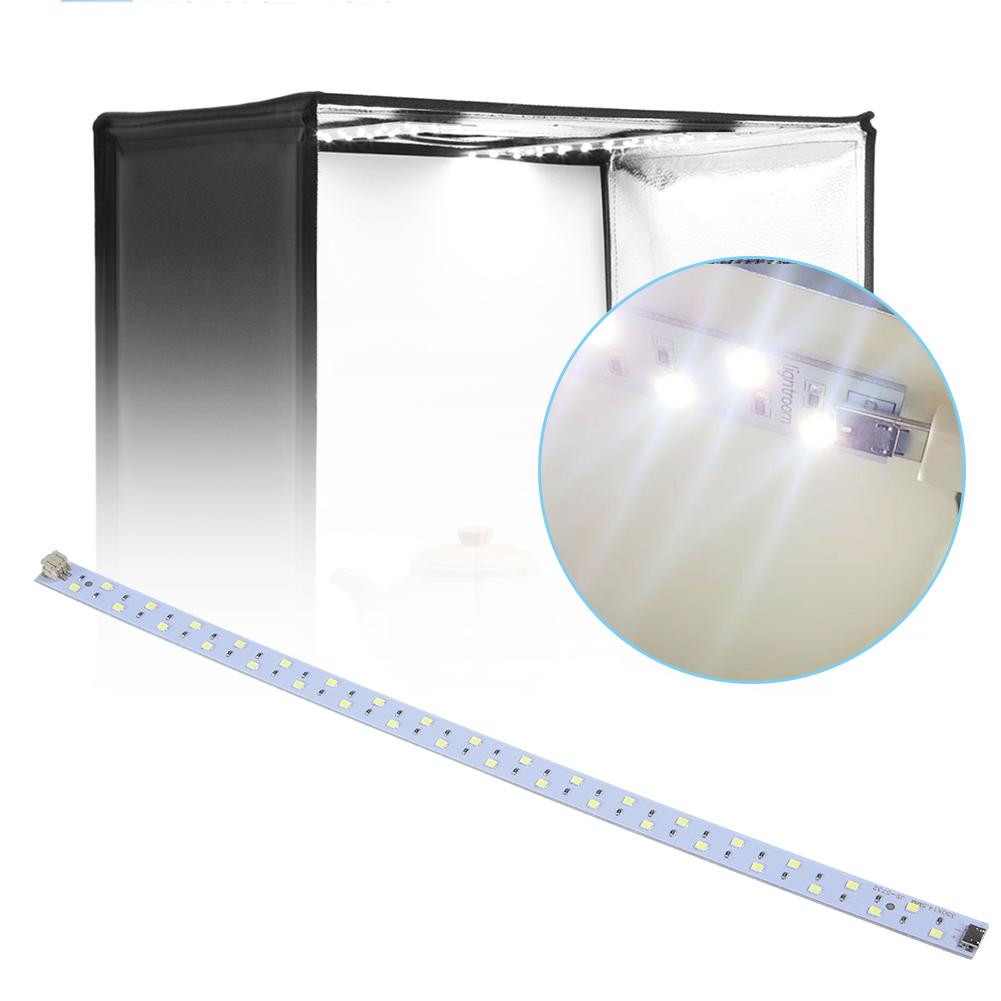 

Мини 6400K USB светодиодный светильник аксессуар для студийного бокса фотолампочка (35см)