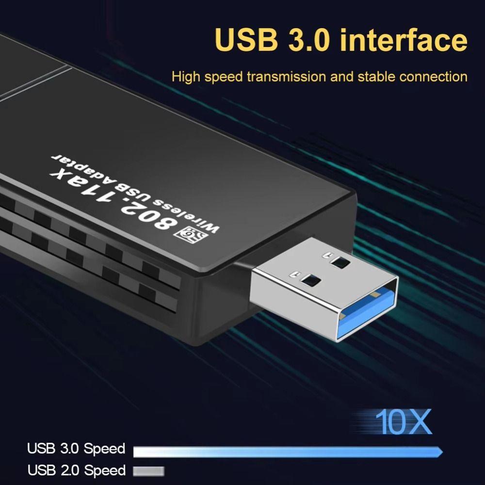2.4G/5GHz PCIE WiFi Adapter Dual Band USB Wifi Adapter  For Computer/Phone/Tablet