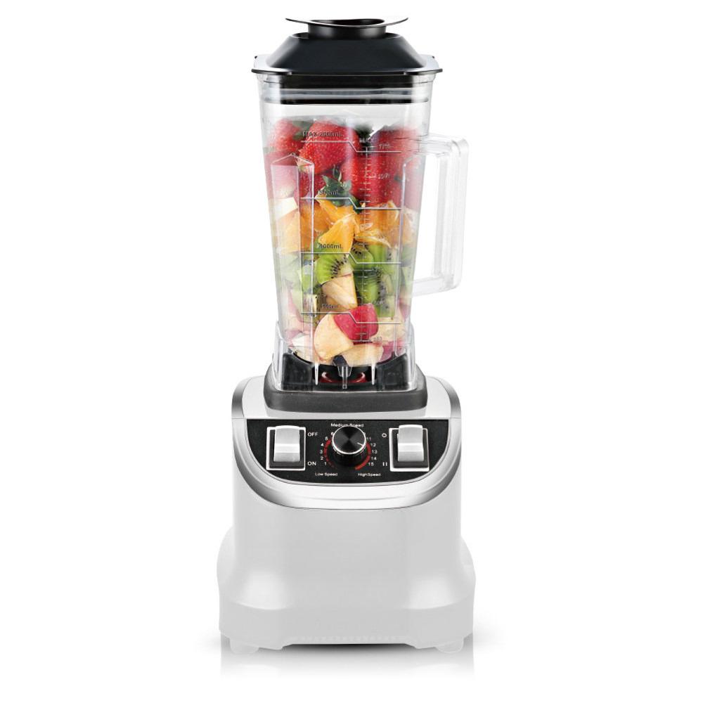 1800W Large Capacity Electric Blender Household Ice Smoothie Processor Kitchen Multifunctional Fruit Juicer