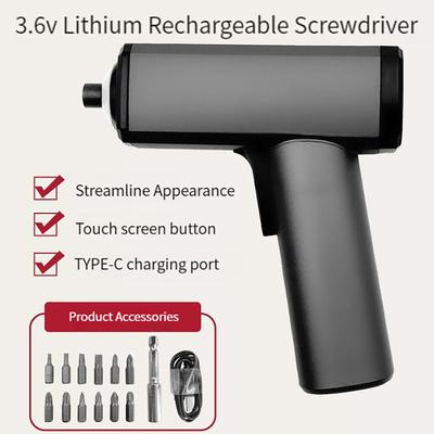 1500mah 4nm Portable Screwdriver Rechargeable Cordless Drill Screwdriver Set Wireless Small And Powerful Battery Screwdriver