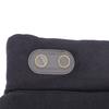 Heated Handwarmer Pouch Rechargeable Fleece Hand Warmer Muff for Abdomen Waist Feet Gray