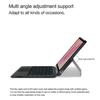 For Lenovo Tab Plus Leather Case+Bluetooth Keyboard with Backlight Trackpad