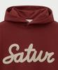 Lugo Applique Rivet Hood Burgundy