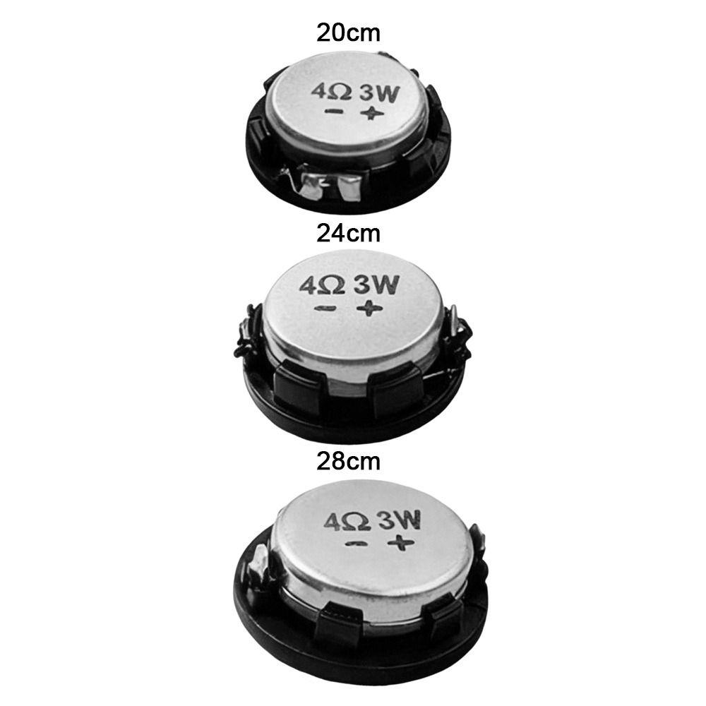 1/2Pcs 4Ohm 3W Neodymium Loudspeaker
