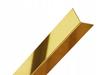 Finishing L-profile Gold Gloss 2cm X 2cm X 270cm