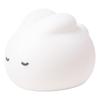 Moin Moin Electric Rabbit Warm Sleeping Face LED Brightness Bedside Table Energy Joint Interior Nordic Soft and 2407la12 Lamp, Silicone, White,
