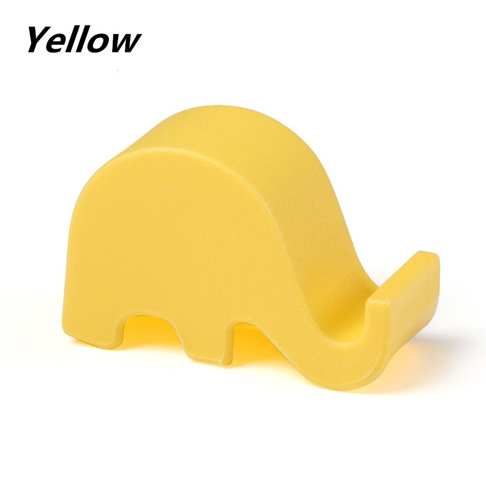 Cute Desktop Stand Lazy Bracket Cartoon Multifunction Phone Holder Mini Elephant