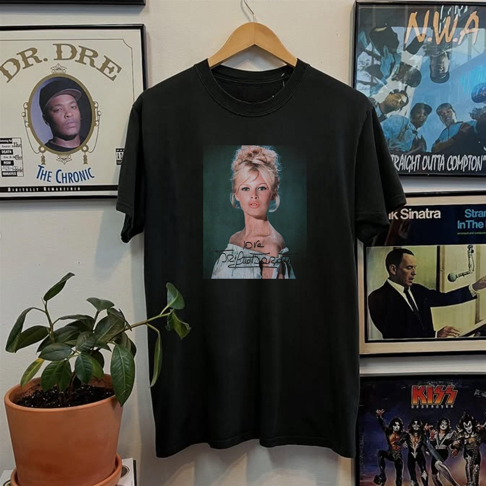 Bridgitte Bardot - Promo T-Shirt Black XXL 4XL