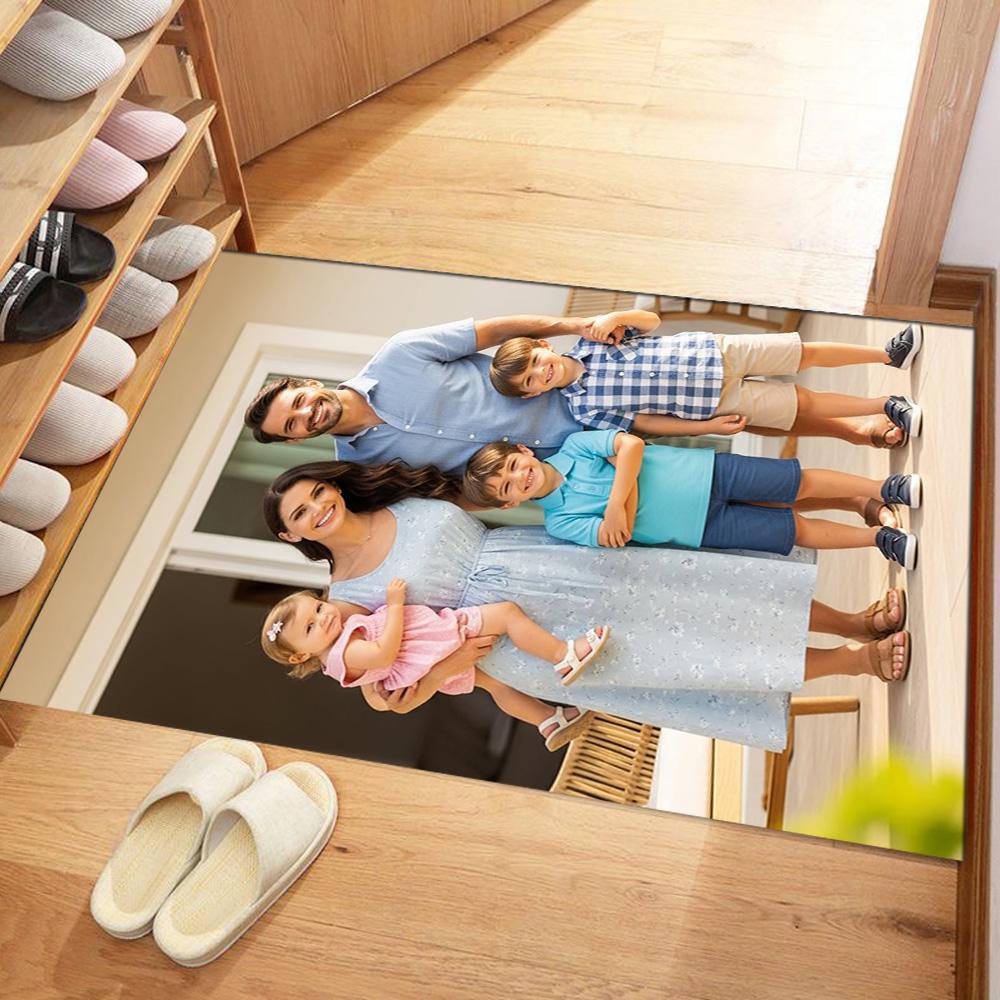 Customize Photos Customize Your Photo Carpet Design for Game Room Outdoor Decorate Room Hallway Antislip Carpet Anime Office Decor