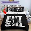 Customize Image Customize your photo Bedding Set Breathable Duvet Cover with Pillowcases Home Decoration Birthday Gift