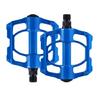 Aluminum Alloy Bicycles Flat Pedals 4 Bearings Bicycles Platform Pedals Replacement Wide Flat Cycling Pedals Enduring
