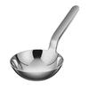201 Stainless Steel Deepen Tablespoons Soup Ladle Short Handle Large Ramen Bouillon Spoon Kitchen Tableware Cooking Utensils