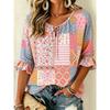 Summer Versatile Simple Half Sleeve Women's Shirt, Loose Comfortable Cut, Skin-Friendly Breathable Daily Casual Top
