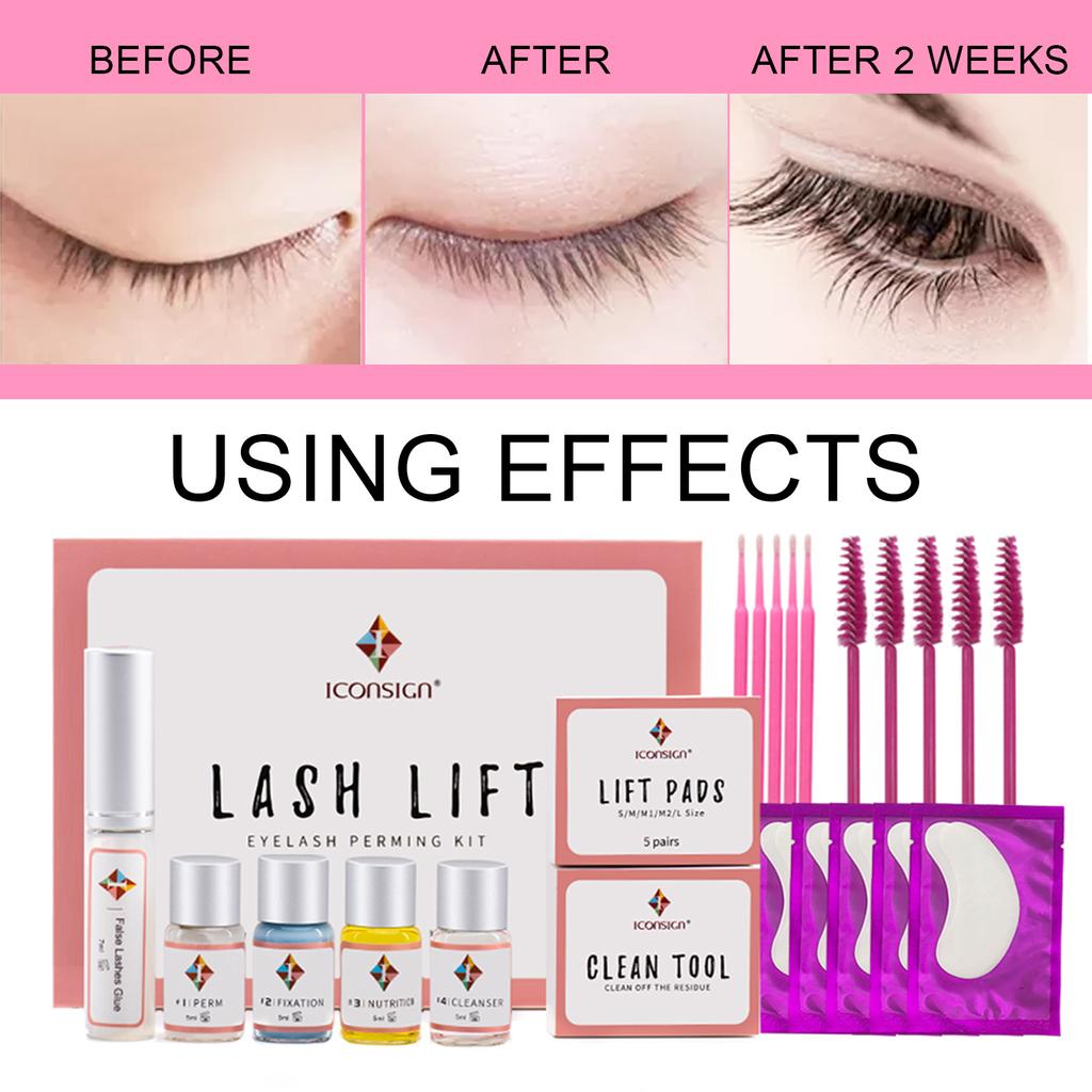 LASHLIFT ערכה להרמת ריסים ערכה לסלסול ריסים תוספות ריסים