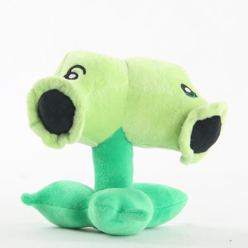 Non-Toxic New Plants Vs Zombies Plush Stuffed Toys Starfruit Split Pea Threepeater Laser Bean Imp Zombie Cartoon Game Cute Doll Kids Gifts