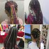 Woven Rope Silk thread Braided Hair Rope Twist Knitting Hair Styling Tool DIY Hair Accessories