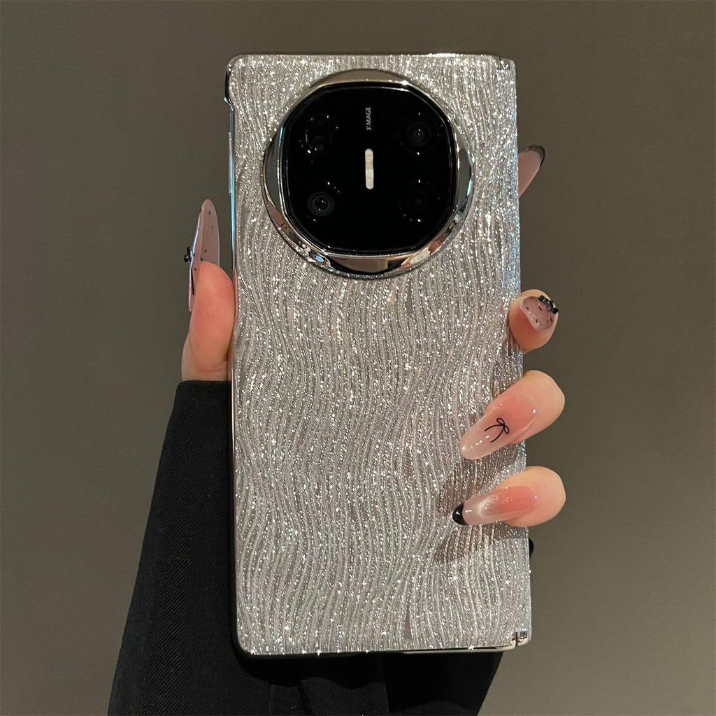 The New Fashion Glitter Fanxing Is Suitable for Huawei mateX1 Collector's Edition High-end Magnetic Folding X1 Mobile Phone Case X1.