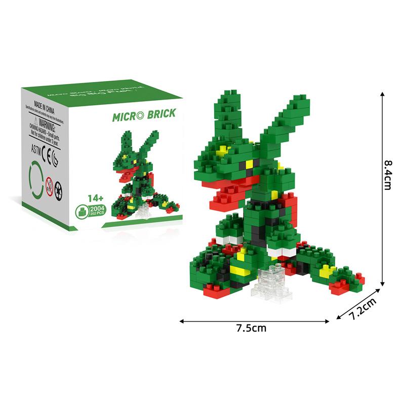 Leboyu 8093 Micro Diamond Block Toy - Educational Elf Assembly Set 