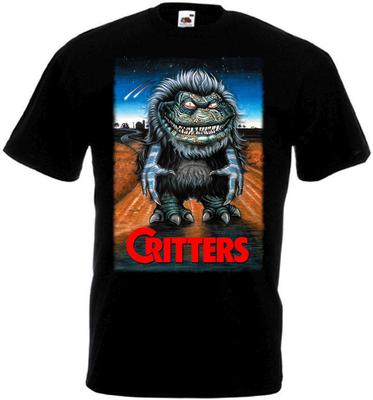 26 CRITTERS 1 Movie Poster T Shirt All Sizes Black Unisex T-Shirt