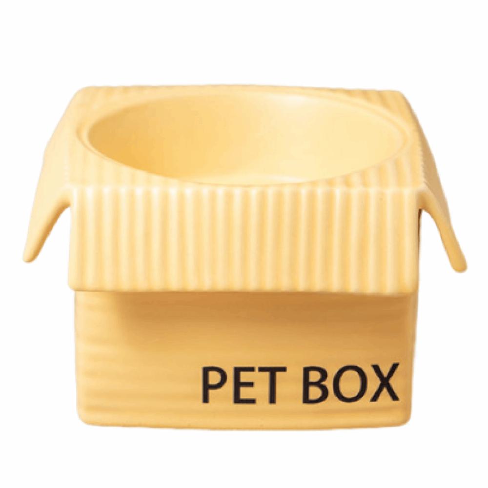 Anti Slip Ceramic Pet Bowl Anti Vomiting Protect Cervical Vertebra Cat Food Water Bowl Multifunction Anti-flip
