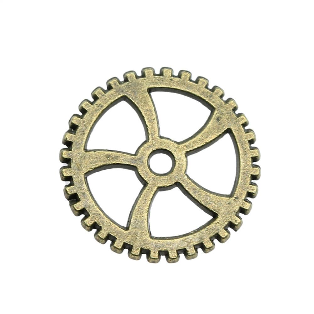 Steampunk Gear Charms Cogwheel Pendants For Industrial Themed Jewelry