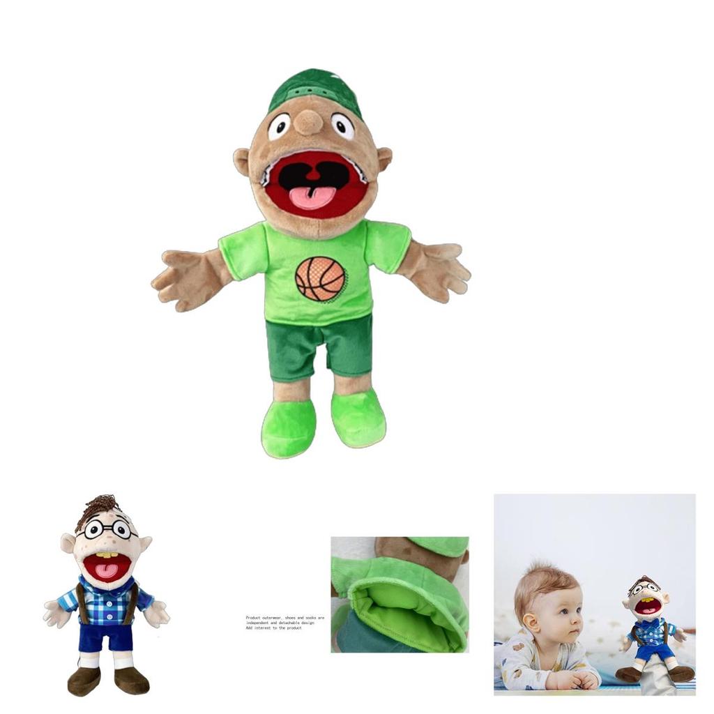 Jeff Plush Toy Puppet For Parent-child Interaction Joseph/bernard Schoolmate