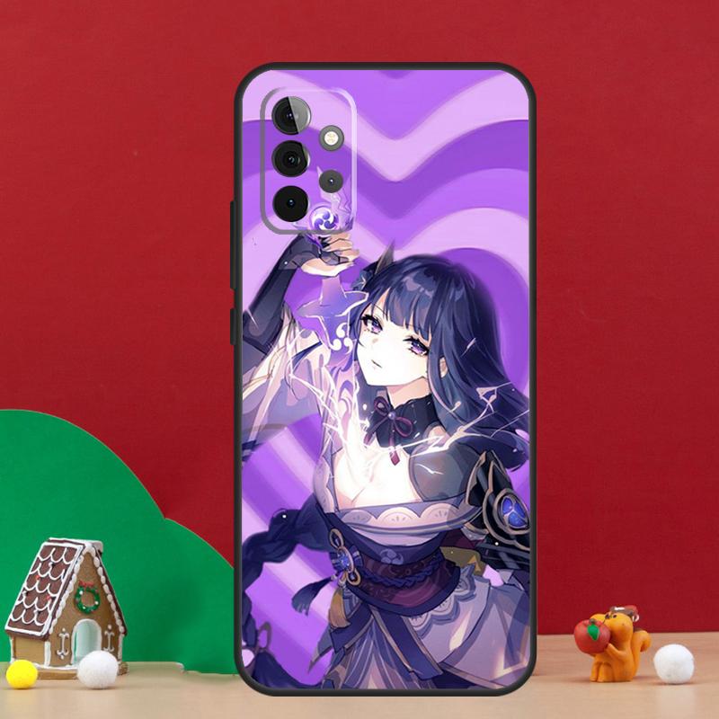 Baal Genshin Impact Game Case For Samsung Galaxy A56 A33 A13 A36 A23 A52 A32 A12 A54 A34 A14 A16 A53 A15 A35 A55 A17